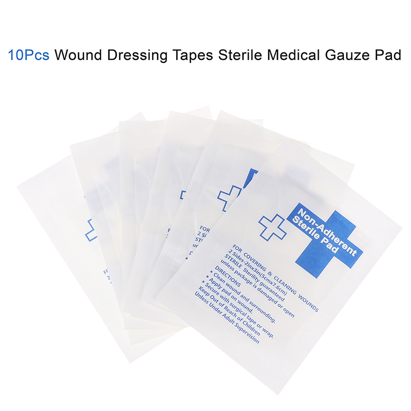 Medical Tape - 10 Stück wasserdichte Mullbinden, nicht haftende