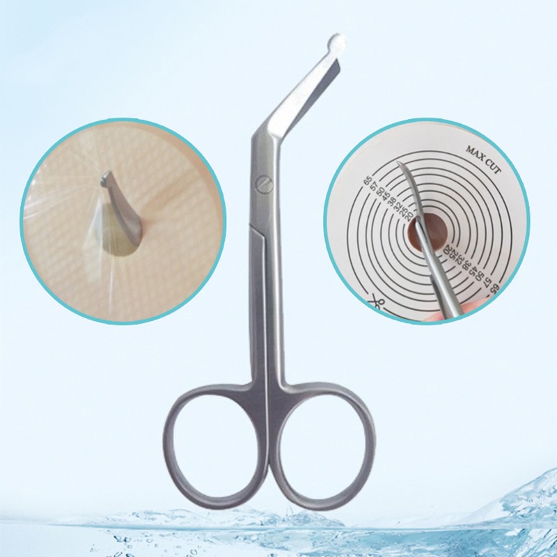 Medical Scissors - Stoma beutel Schere rundes Kopf gebogenes