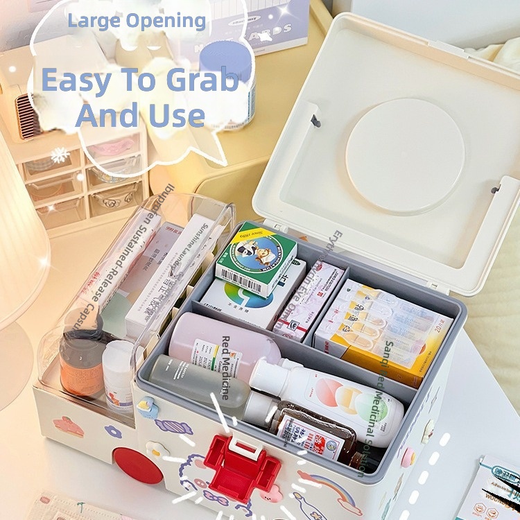 Medizinschrank mit mehreren Fä – First Aid Kit Bewertung und Preis