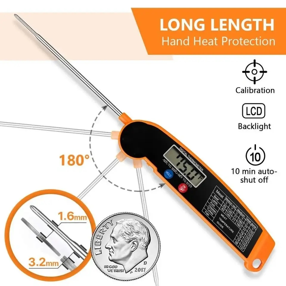 1 Stück digitales Küchenthermo – Thermometer Digital Bewertung und Preis