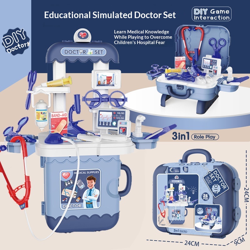 Generisches 3-in-1-DIY-Doktor- – Stethoscope Bewertung und Preis
