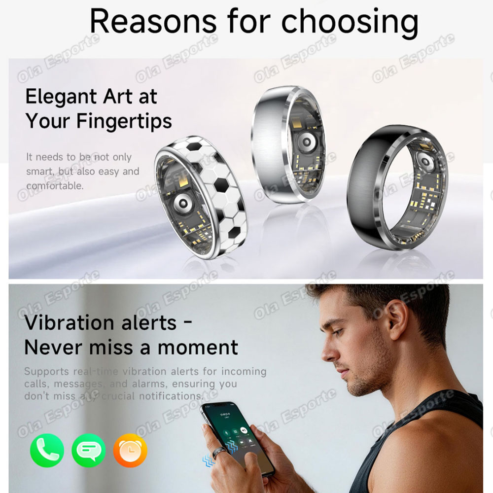 Vibrationsalarm Smart Ring für – Blood Pressure Monitor Bewertung und Preis